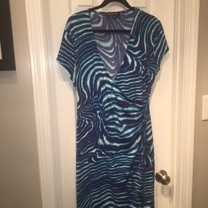 Jones New York Faux wrap dress size XL